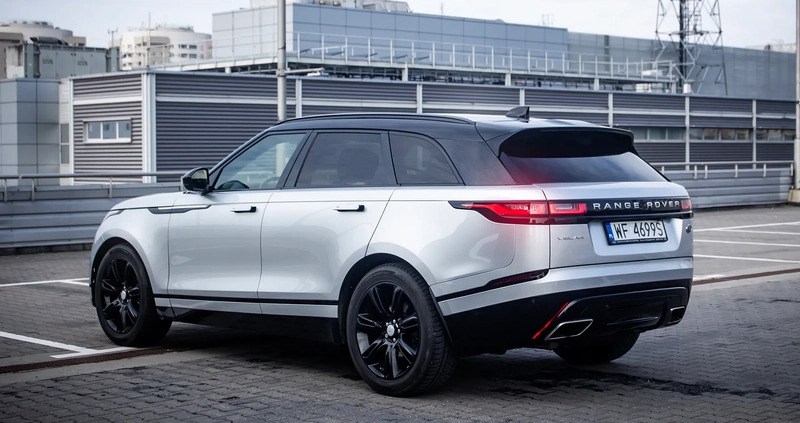Land Rover Range Rover Velar cena 190650 przebieg: 74000, rok produkcji 2018 z Warszawa małe 121